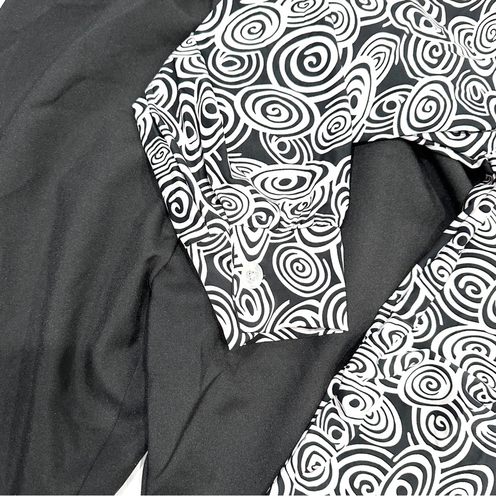 Underwraps A Cut Above 70s "Fab" Retro 2pc Men's Halloween Cosplay Costume - Picture 4 of 8